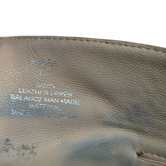 STEVEN by Steve Madden Sabra Knee-high Boot Ivory Taupe size 7.5 - Picture 6 of 8